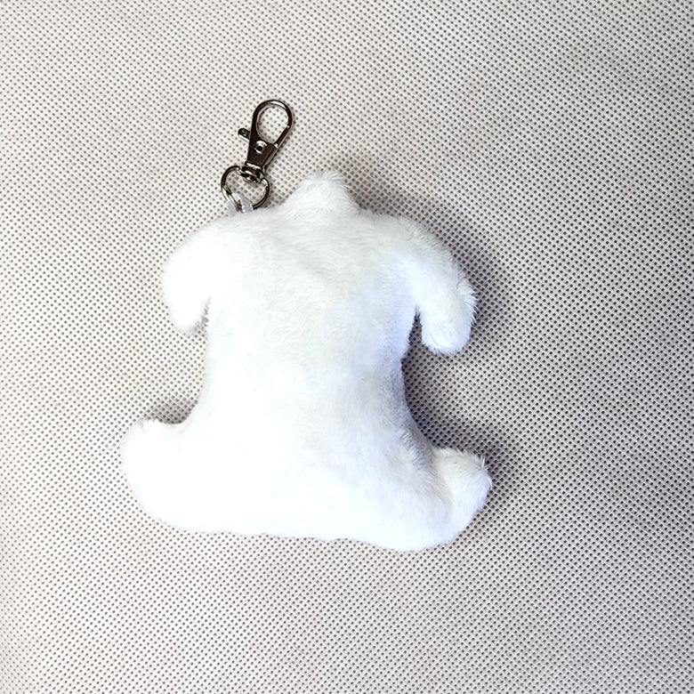 Digimon Gabumon Plushie Keychain Plush keychain Sweethaven Cottage
