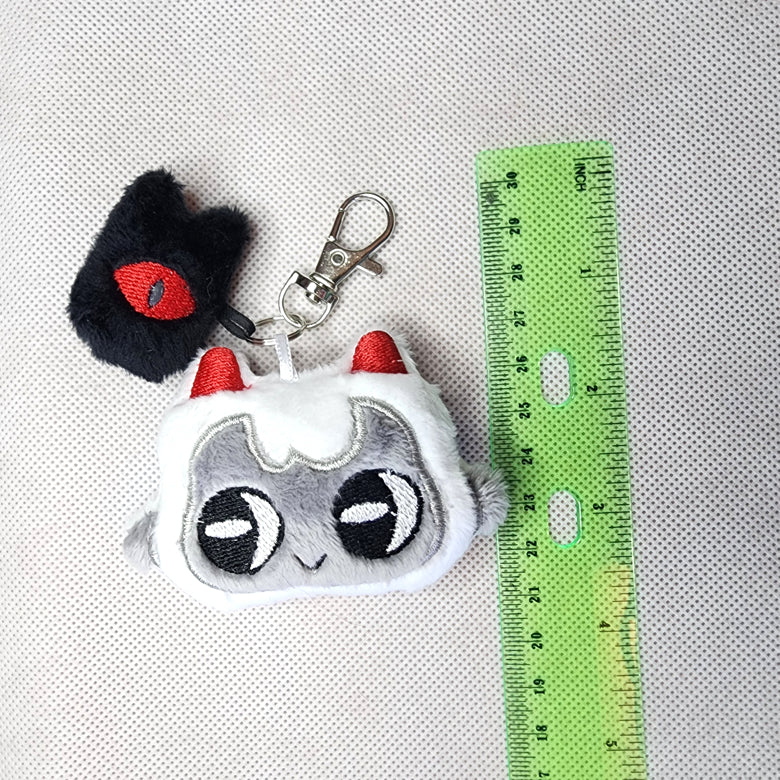 Cult of the Lamb Plushie Keychain Plush keychain Sweethaven Cottage