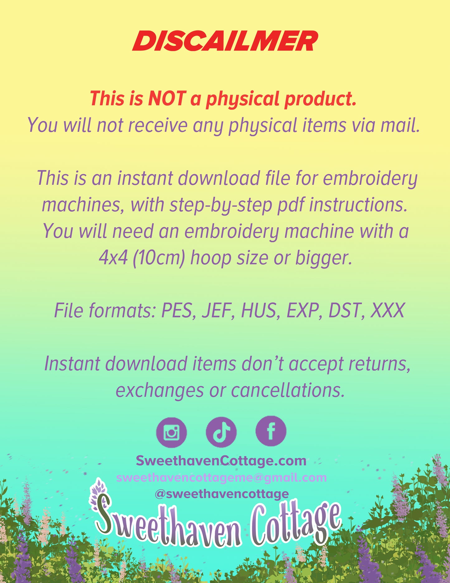 Cyndaquil ITH Pattern for Embroidery Machines Patterns Sweethaven Cottage
