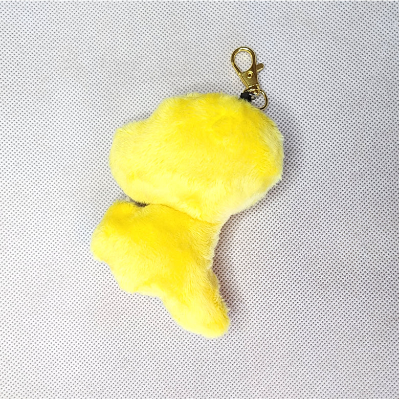 Digimon Agumon Plushie Keychain Plush keychain Sweethaven Cottage
