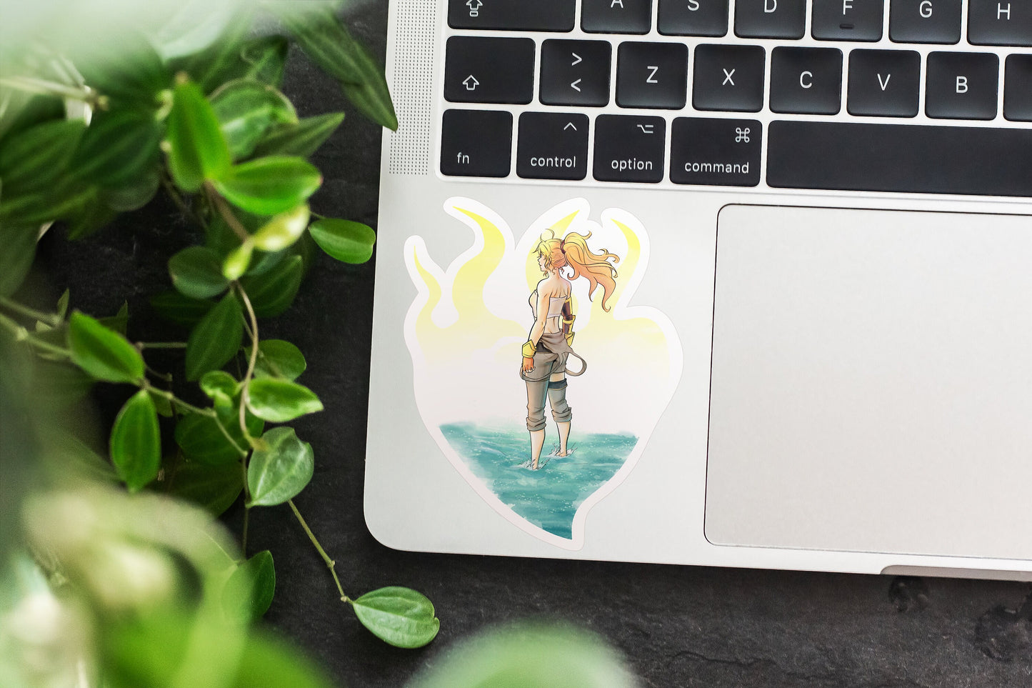 Yang Xiao Long WATERPROOF Vinyl Sticker Semi-glossy Dishwasher-safe laminated vinyl decal laptop sticker Free shipping Sweethaven Cottage