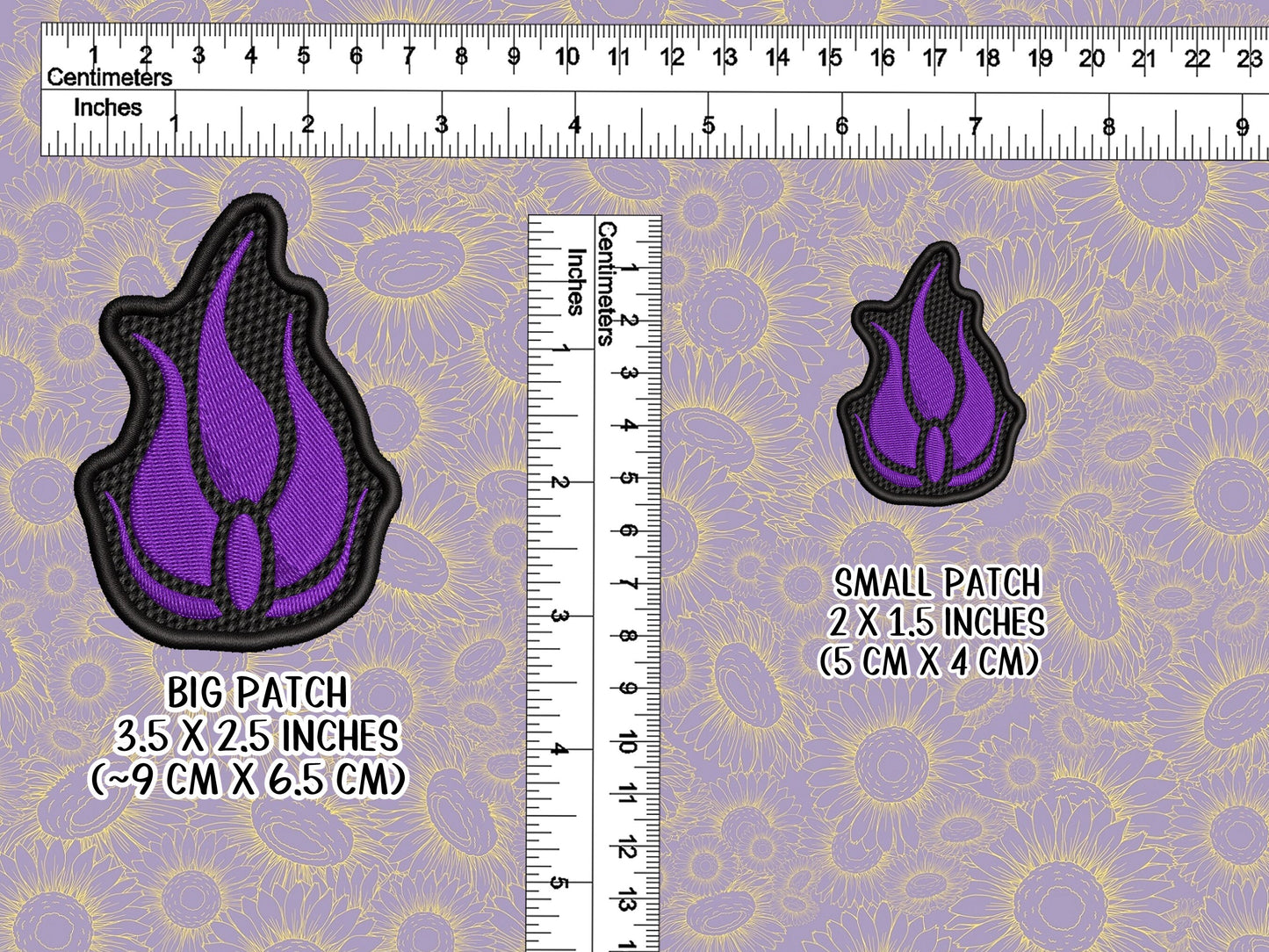 Blake Belladonna Embroidered Emblem Iron-on Patch symbol fabric embroidery patch Free shipping Sweethaven Cottage