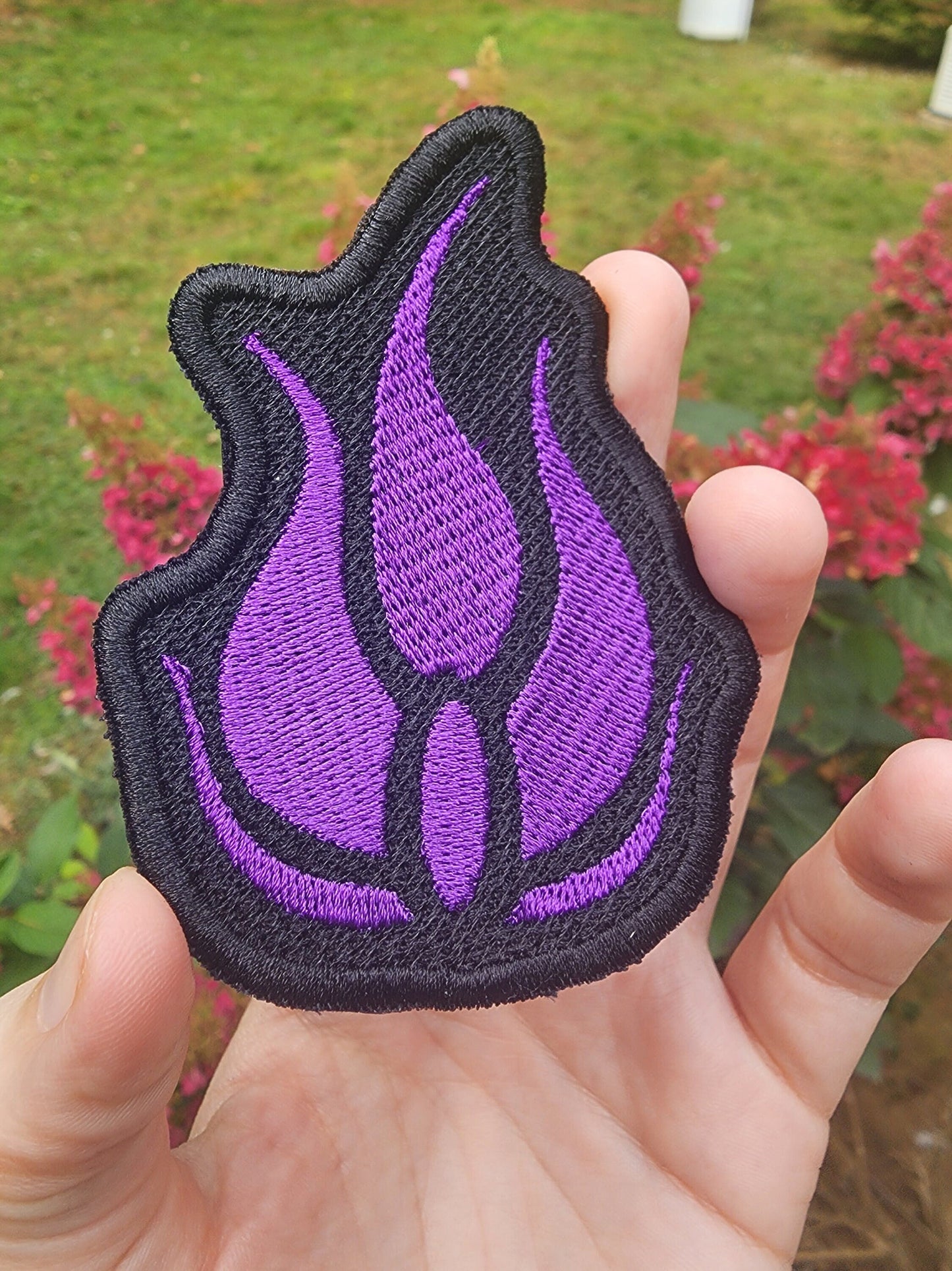 Blake Belladonna Embroidered Emblem Iron-on Patch symbol fabric embroidery patch Free shipping Sweethaven Cottage