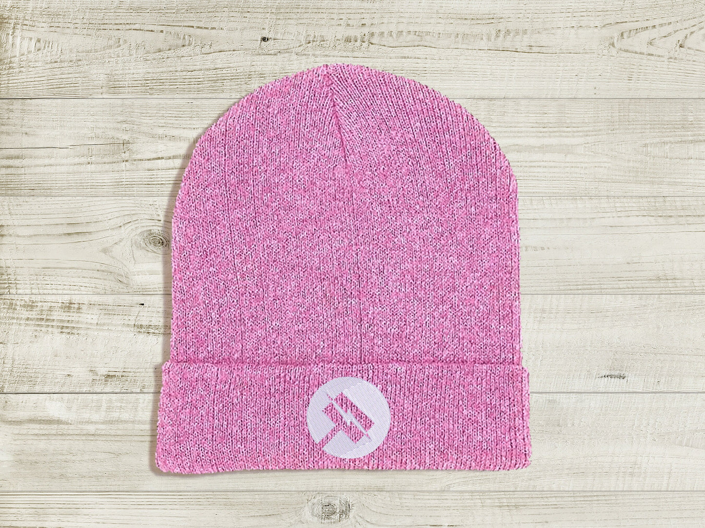 Nora Valkyrie JNPR Embroidered Beanie hat | Custom cozy winter knitted skull cap with Nora's emblem Sweethaven Cottage Black White