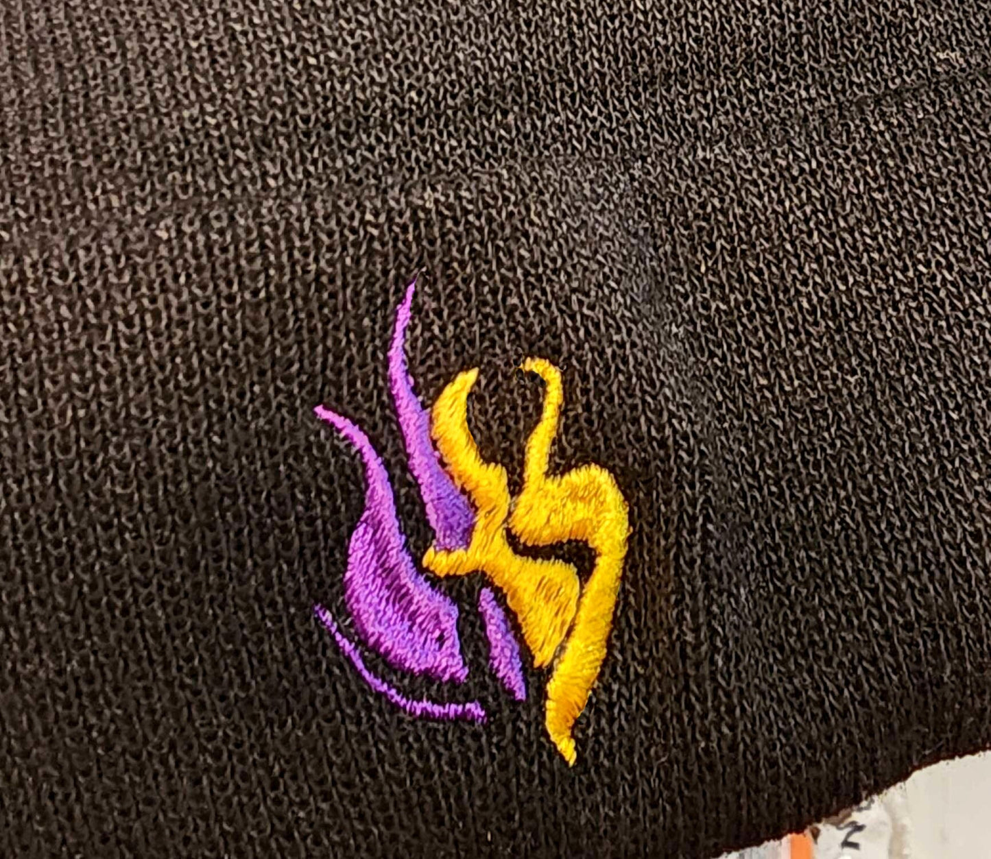 Bumbleby Embroidered Beanie hat | Custom cozy winter knitted skull cap with Yang and Blake's emblem Sweethaven Cottage