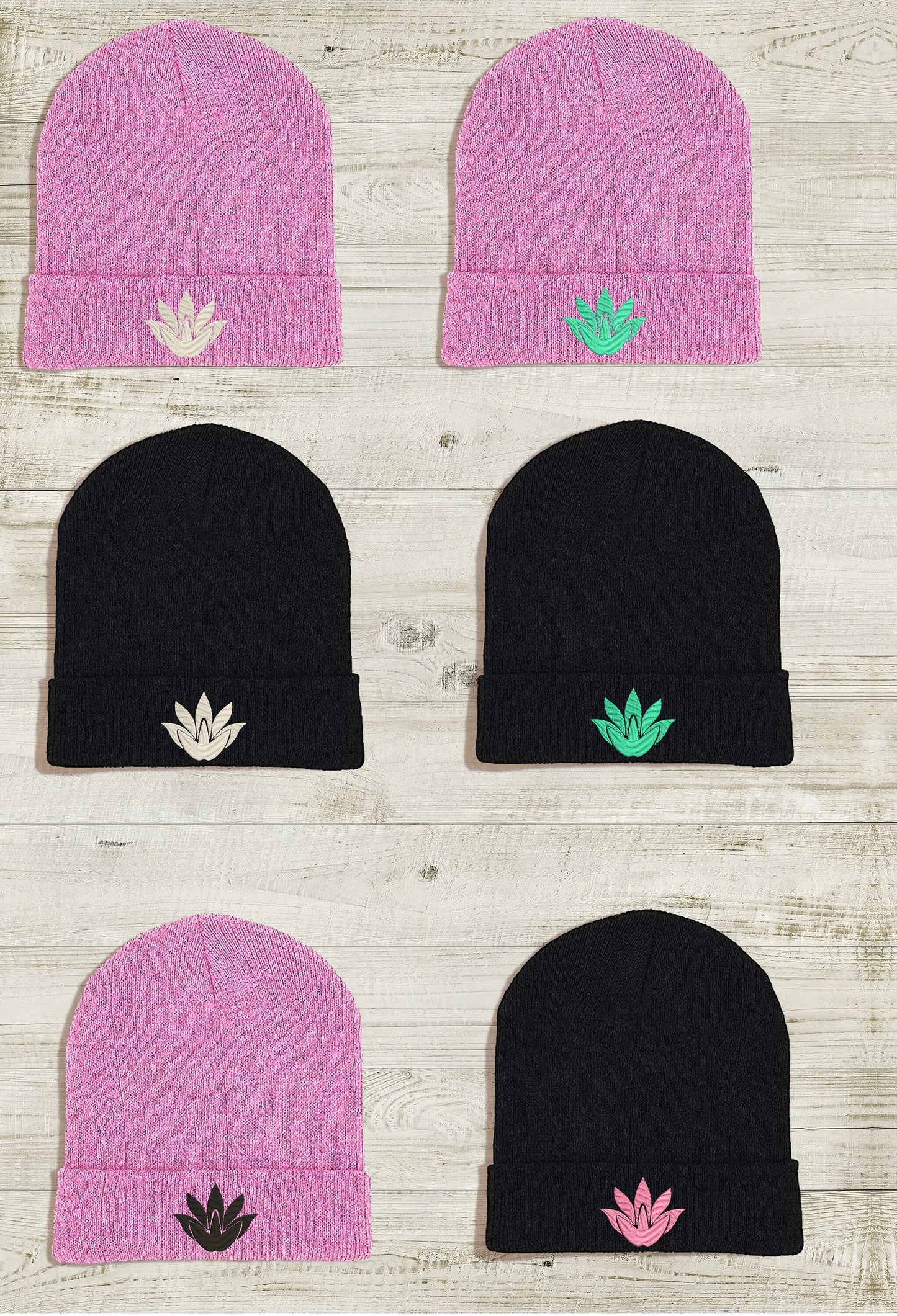 Lie Ren JNPR Embroidered Beanie hat | Custom cozy winter knitted skull cap with Ren's emblem Sweethaven Cottage