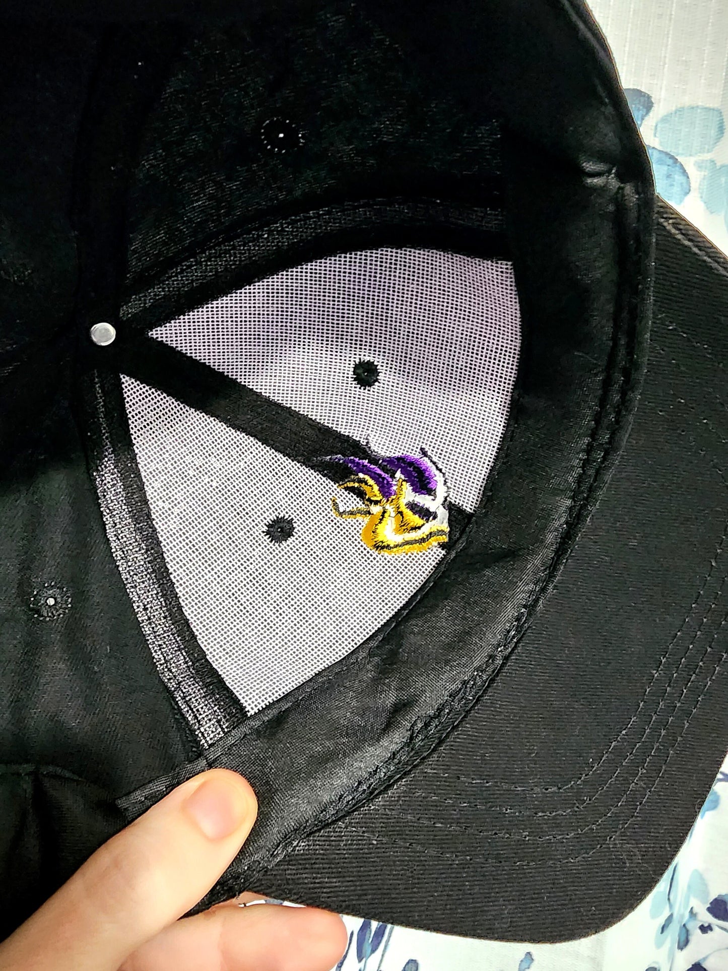 Bumbleby Embroidered Baseball hat | Custom black adjustable size baseball cap with Yang and Blake's emblem Sweethaven Cottage