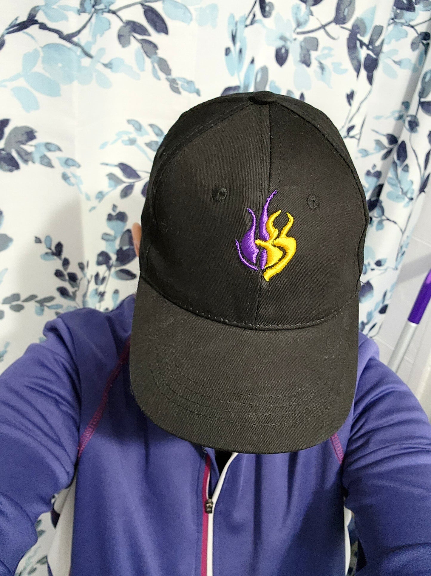 Bumbleby Embroidered Baseball hat | Custom black adjustable size baseball cap with Yang and Blake's emblem Sweethaven Cottage
