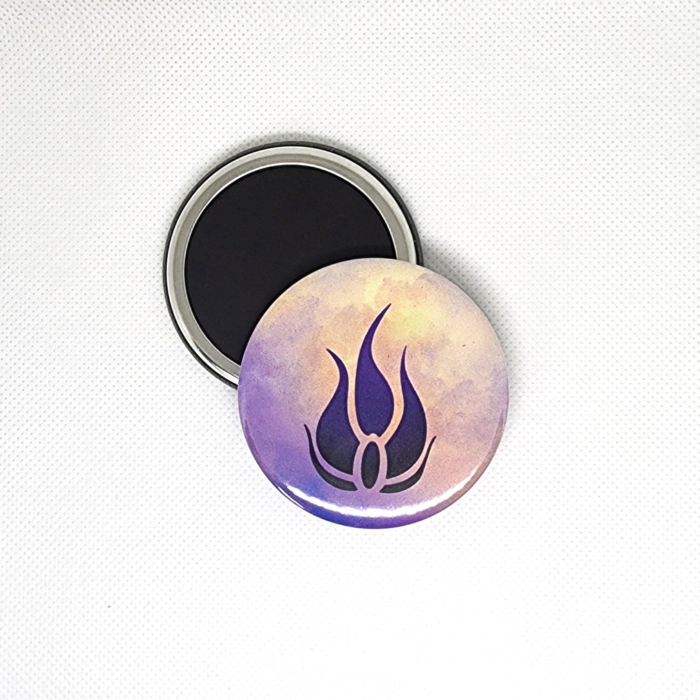 Team RWBY Fridge MAGNETS 2.25 inch 58mm round rubber magnetic accessory with Ruby Weiss Yang Blake symbols Sweethaven Cottage Blake B magnet