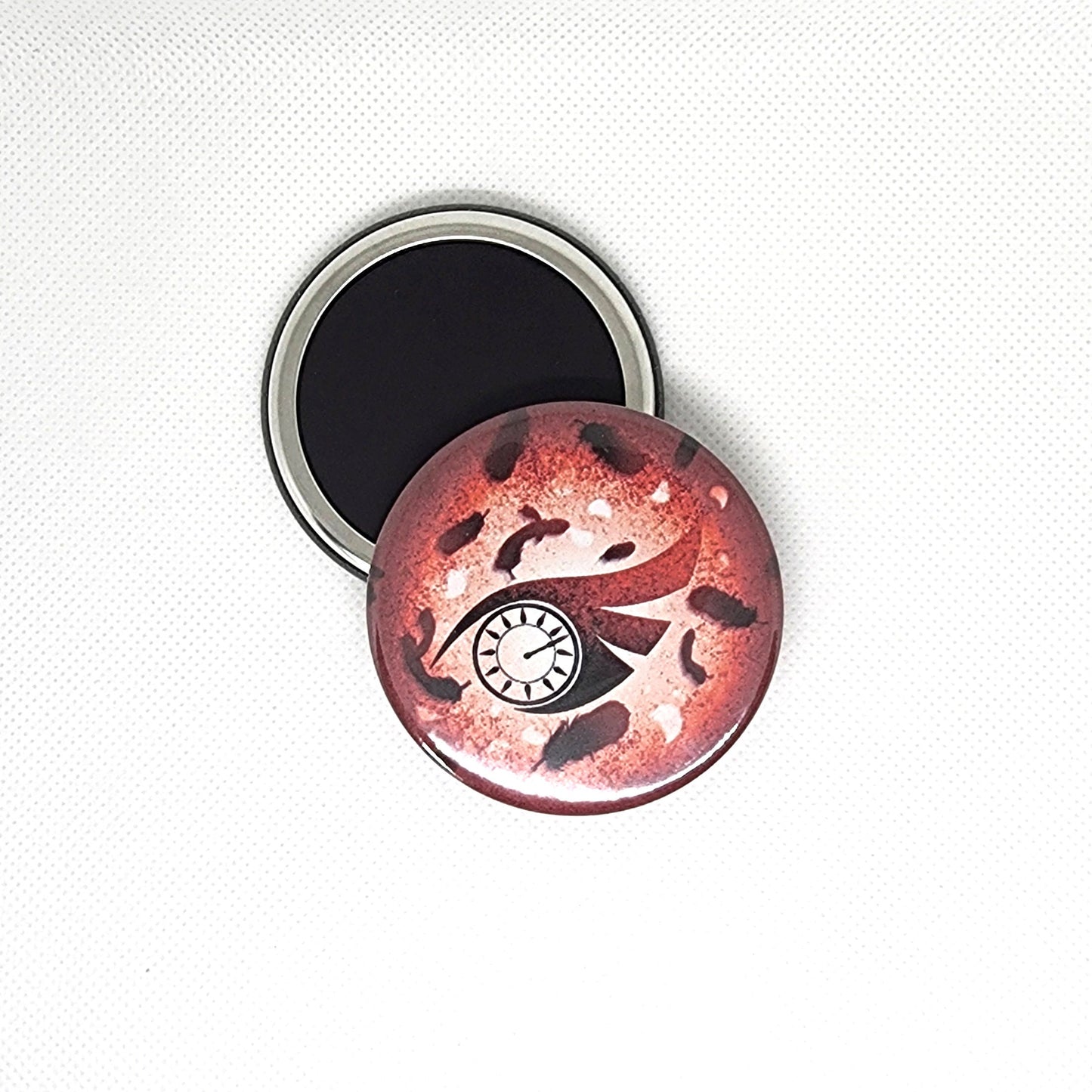 Team STRQ Fridge MAGNETS 2.25 inch 58mm round rubber magnetic accessory with Qrow, Raven, Summer, TaiYang's symbols Sweethaven Cottage