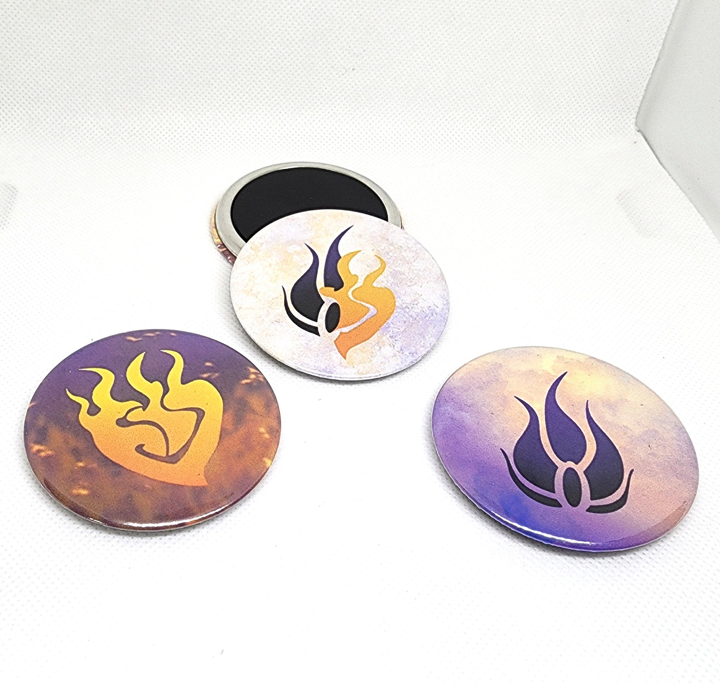 BUMBLEBY Fridge MAGNETS 2.25 inch 58mm Blake and Yang BMBLB Sapphic round rubber magnetic accessory Sweethaven Cottage