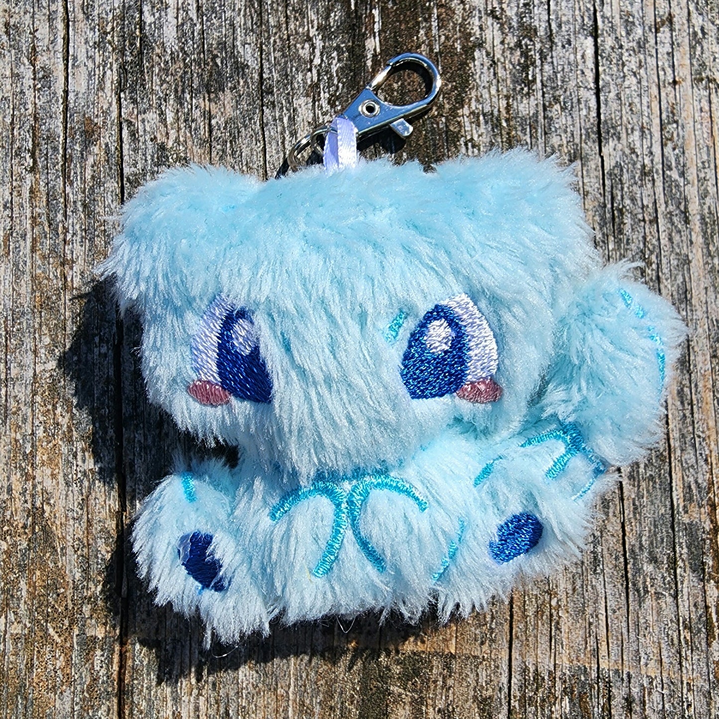 Mew Pokemon Plushie Keychain Plush keychain Sweethaven Cottage