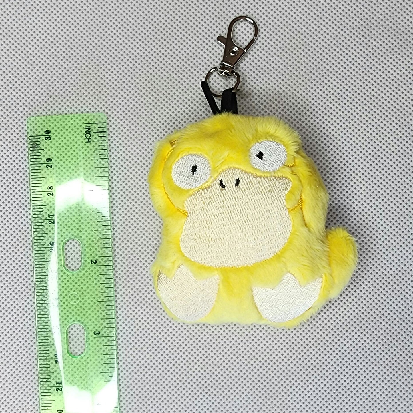 Psyduck Pokemon Plushie Keychain Plush keychain Sweethaven Cottage