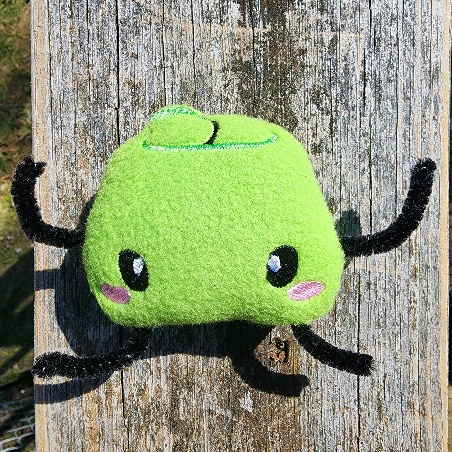 Stardew Valley Junimo Plushie Keychain Plush keychain Sweethaven Cottage