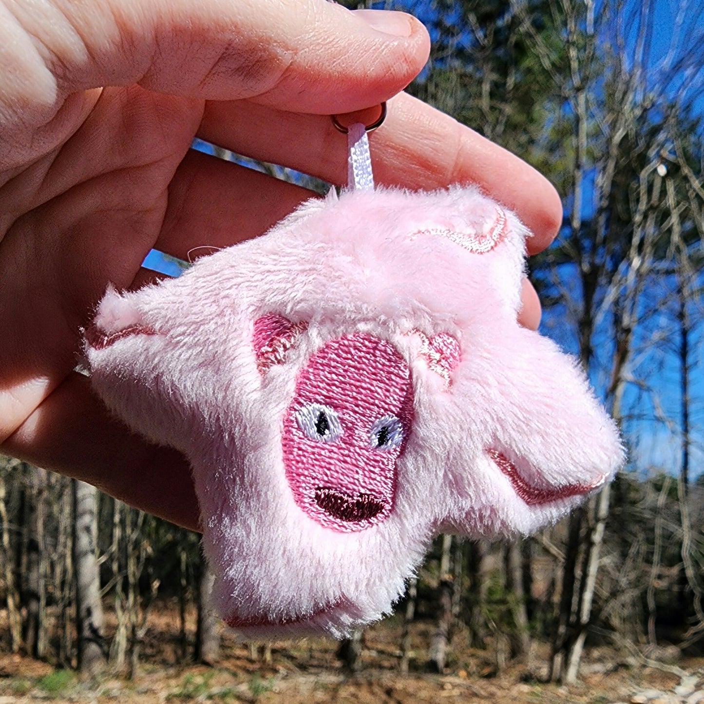 Steven Universe Lion Plushie Keychain Plush keychain Sweethaven Cottage