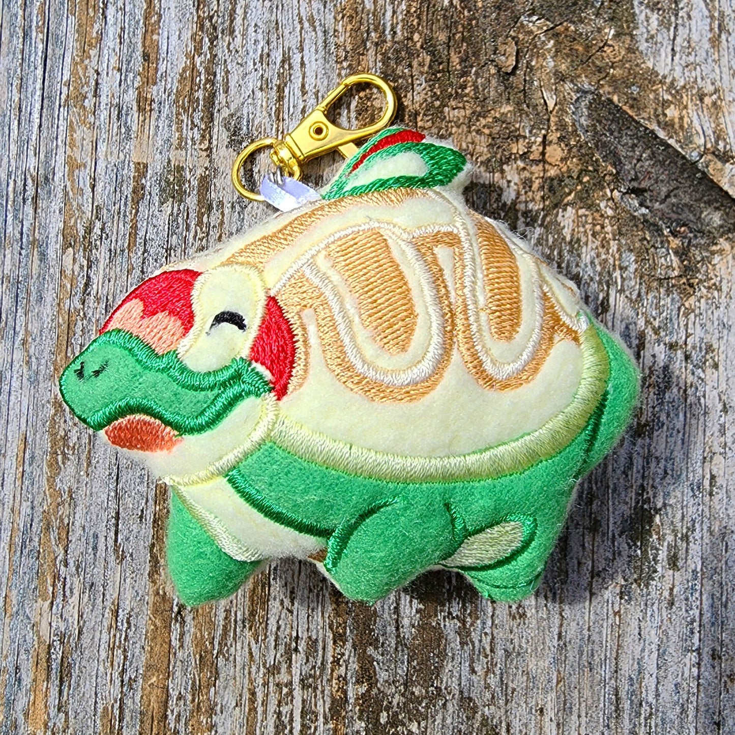 Appletun Pokemon Plushie Keychain Plush keychain Sweethaven Cottage Normal version