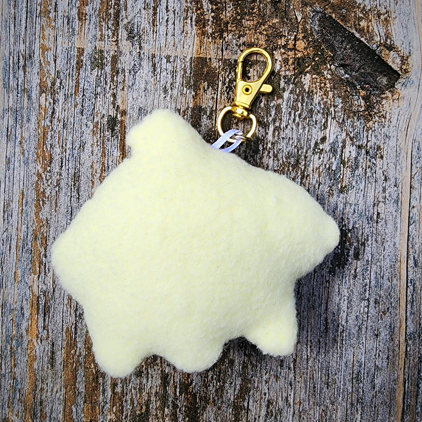 Appletun Pokemon Plushie Keychain Plush keychain Sweethaven Cottage