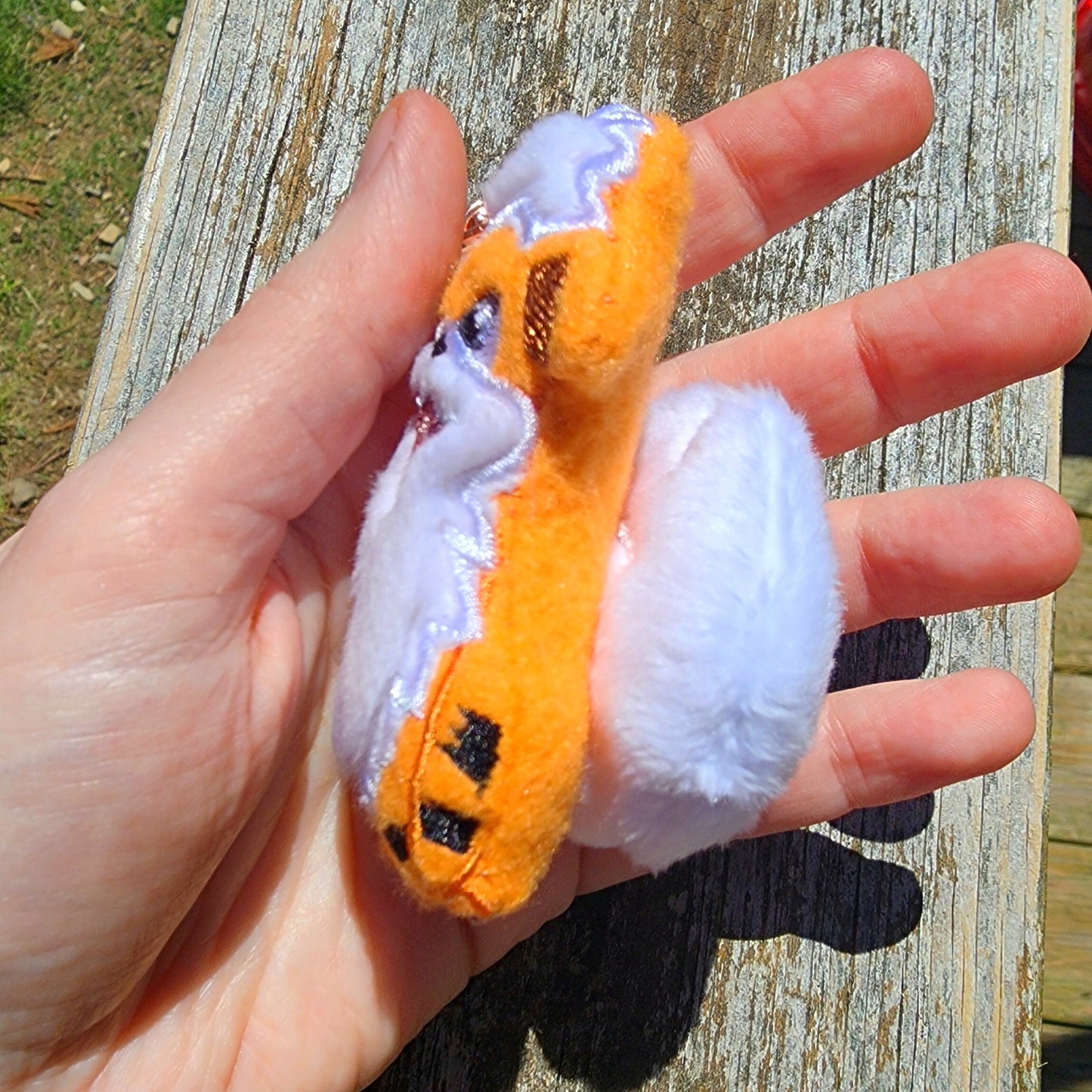 Growlithe Pokemon Plushie Keychain Plush keychain Sweethaven Cottage