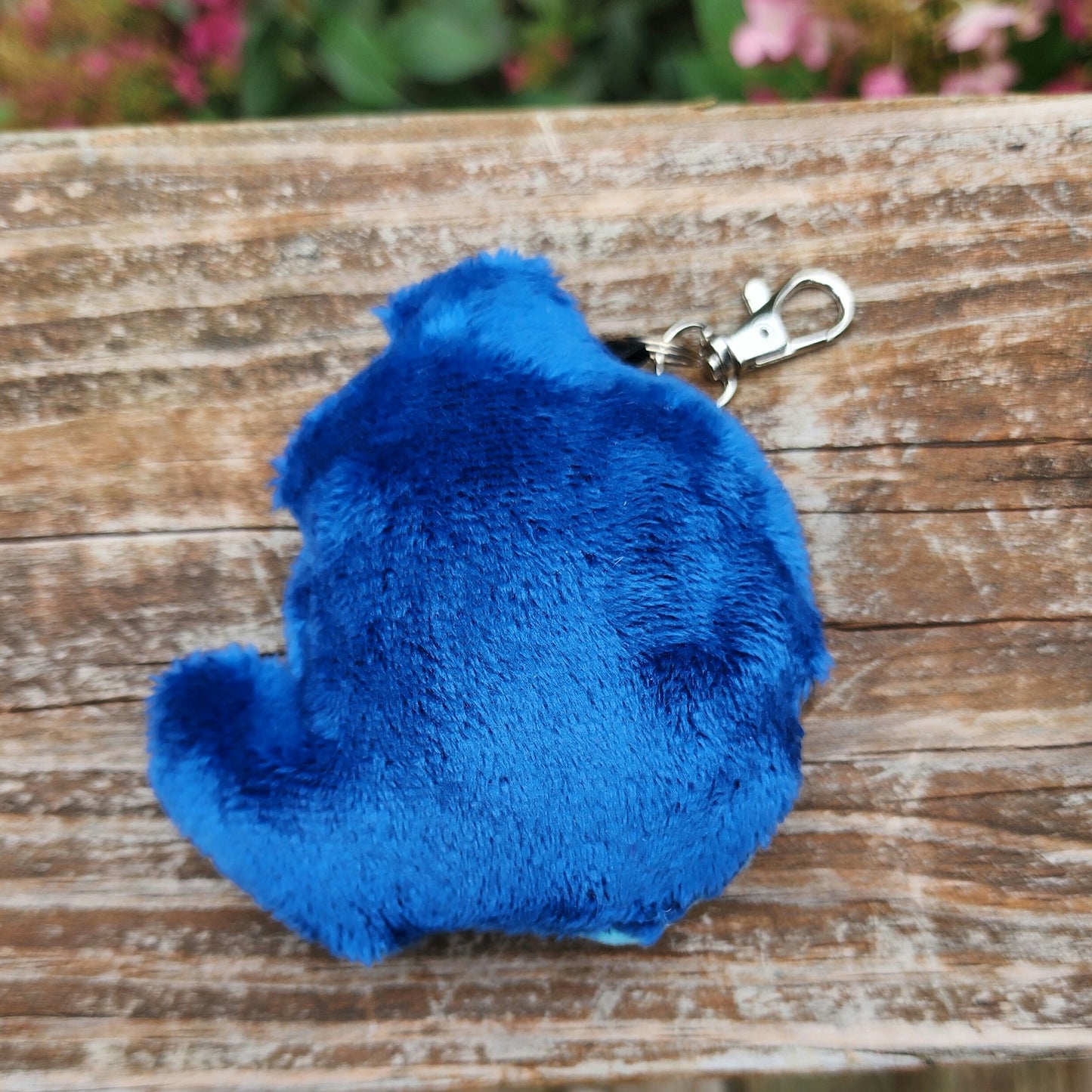 Electric Cybunny Neopets Plushie Keychain Plush keychain Sweethaven Cottage