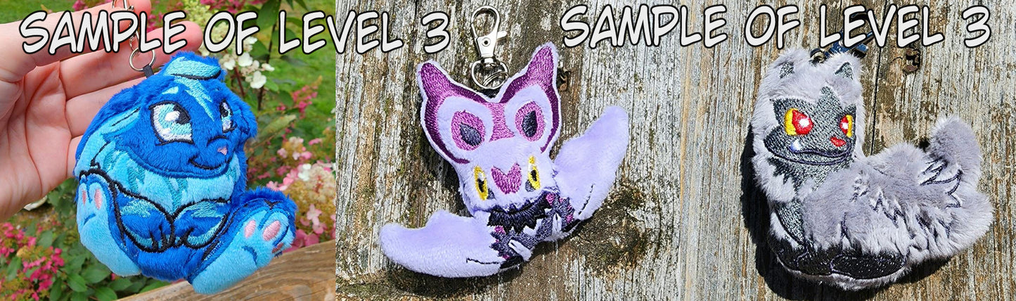 Custom Plushie Keychain Plush keychain Sweethaven Cottage Level 3 (complex)