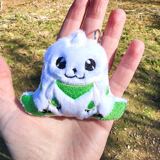 Digimon Terriermon Plushie Keychain Plush keychain Sweethaven Cottage   