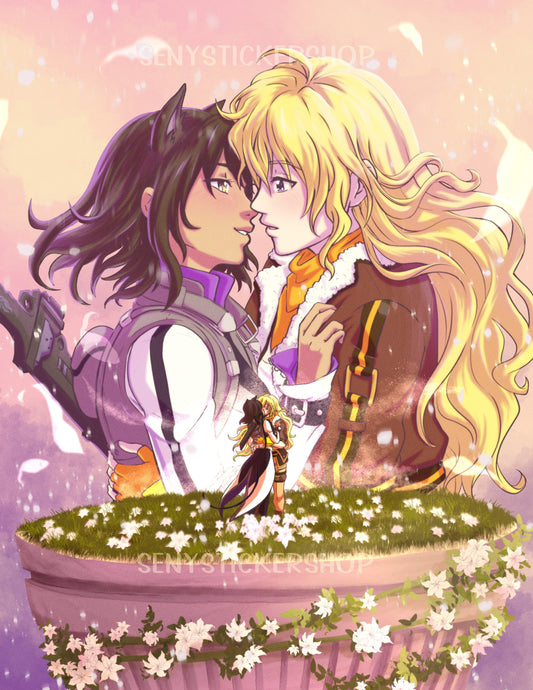 Bumbleby Art Print Semi glossy premium art card and letter sized BMBLBY art print poster  Sweethaven Cottage   