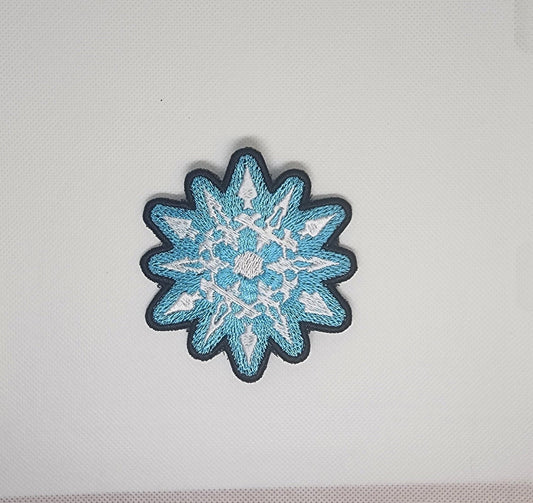 Weiss Schnee Embroidered Emblem Iron-on Patch symbol fabric embroidery patch Free shipping  Sweethaven Cottage   