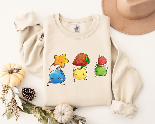 Stardew Valley Junimo Sweater Cozy Farm life Adult Unisex Sweatshirt Pullover Crewneck Sweater  Sweethaven Cottage   