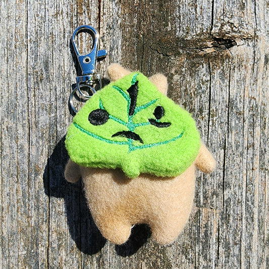 Korok Makar Plushie Keychain Plush keychain Sweethaven Cottage   