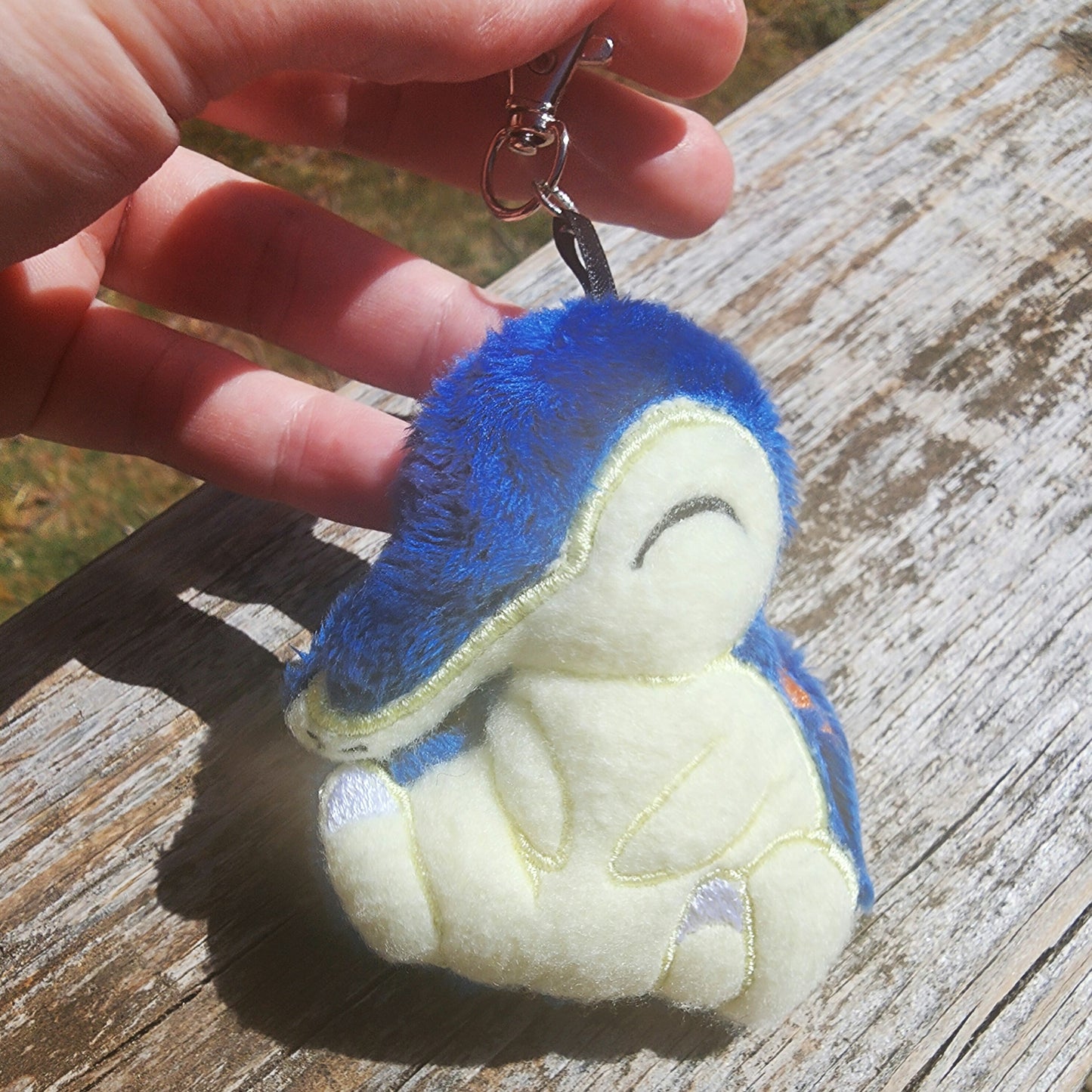 Cyndaquil Pokemon Plushie Keychain Plush keychain Sweethaven Cottage   