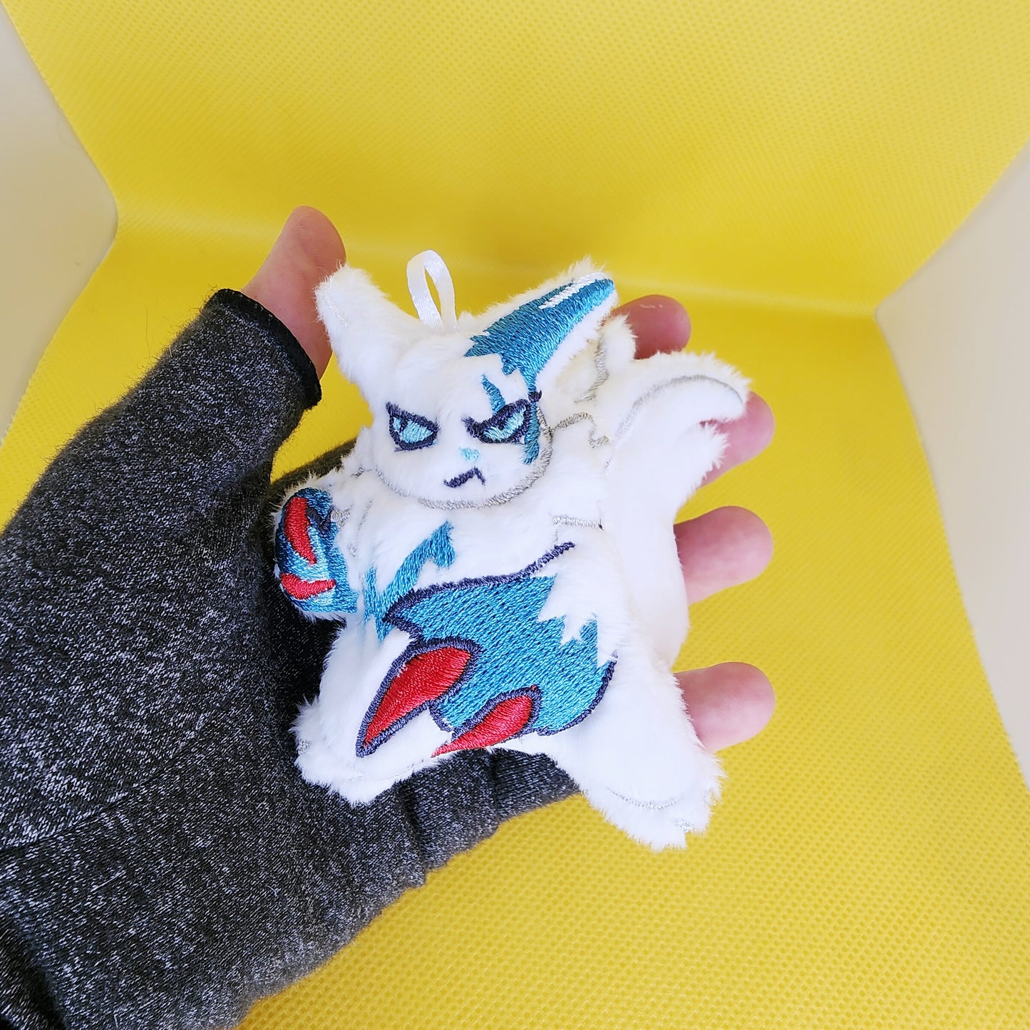 Zangoose Plushie Keychain Plush keychain Sweethaven Cottage   