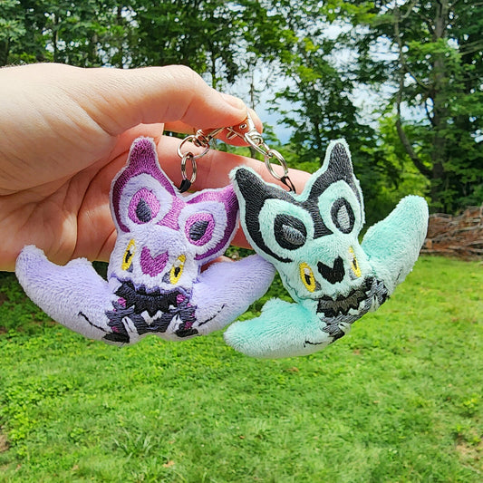 Noibat Pokemon Plushie Keychain Plush keychain Sweethaven Cottage   